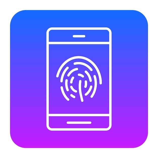 un teléfono con un símbolo dibujado a mano en él