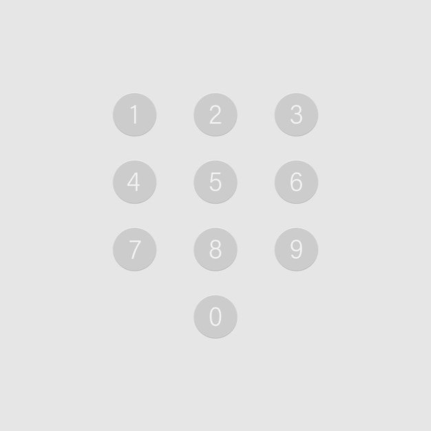 teléfono_teclado icono ilustración vectorial
