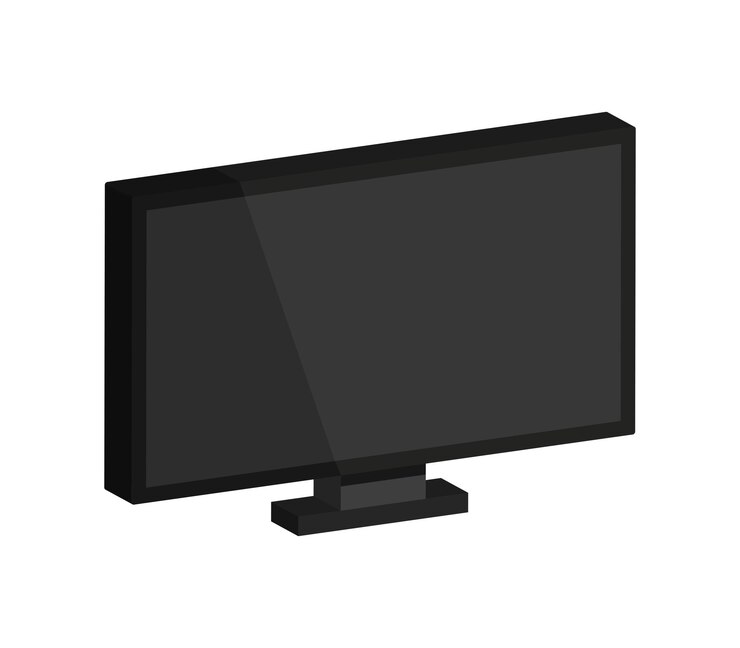 Vector televisión