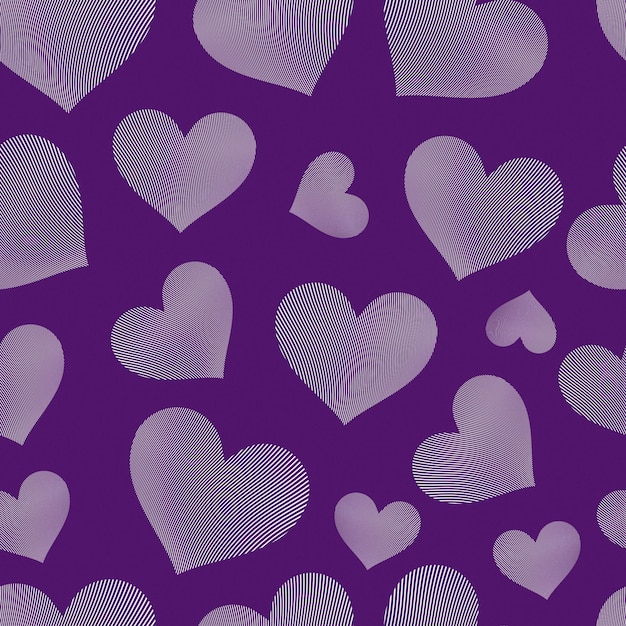 Telón de fondo de arte conceptual de vector de San Valentín, corazones amorosos. Fondo transparente de tema de amor, hermoso San Valentín.