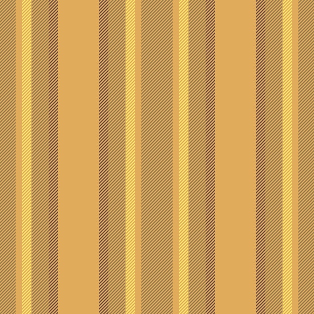 Telón de fondo de banda textil patrón de alfombra líneas de textura tela satin vectorial vertical sin costuras en colores ámbar y rojo