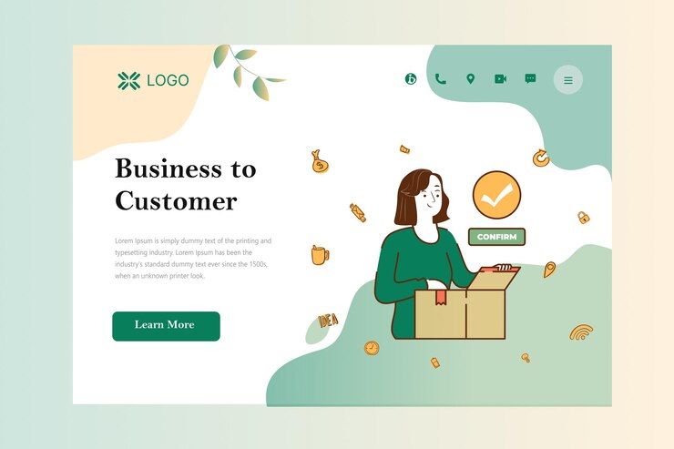 Tema de banner para el sitio web de comercio electrónico