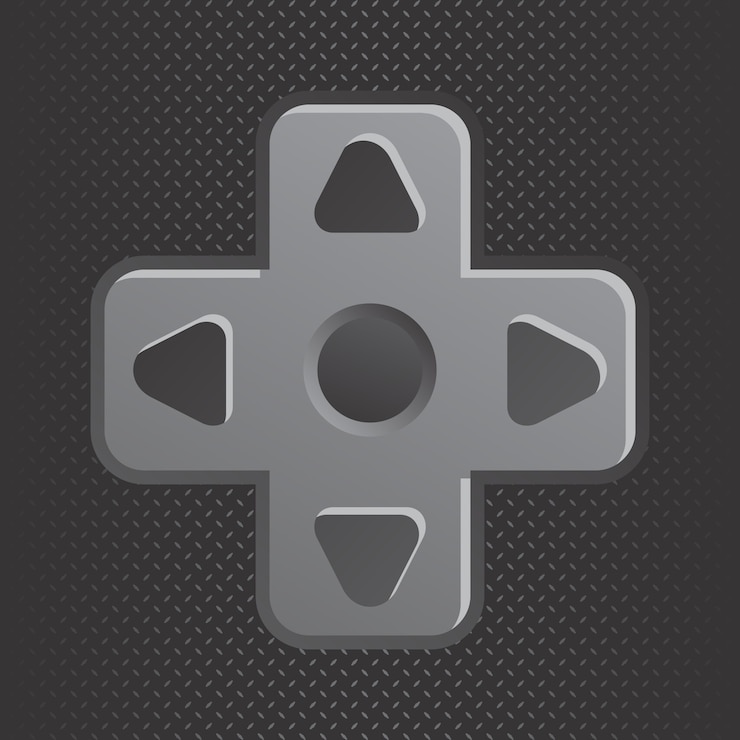 Vector tema de la consola de juegos