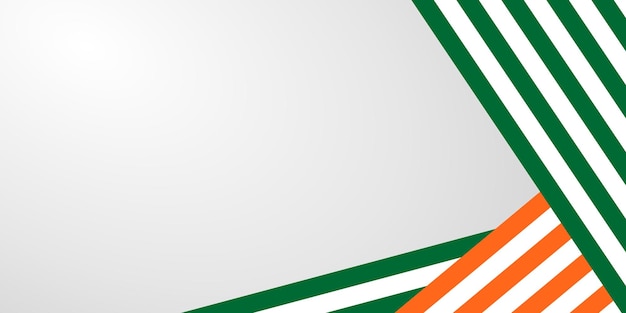 Tema de la independencia de la India cinta de fondo vacaciones anuales Área de espacio de copia gratuita de diseño