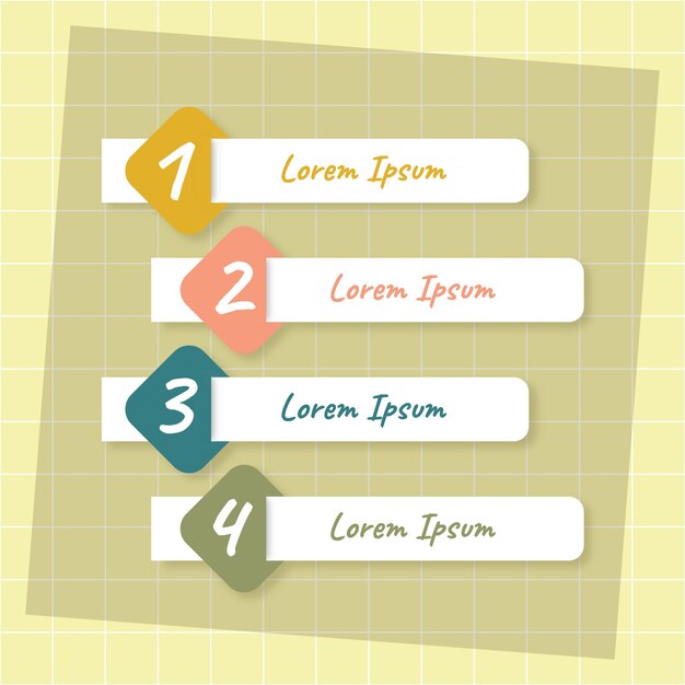 Tema lindo de infografía