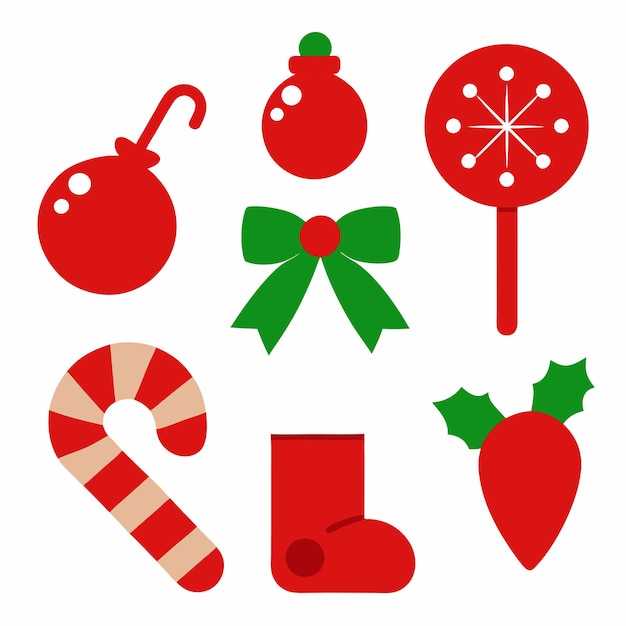 un tema de Navidad con un caño de caramelo rojo y verde y un cañón de candy rojo y blanco
