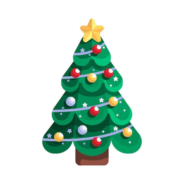 Tema navideño con árbol de navidad.