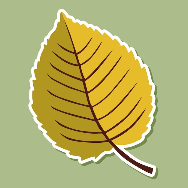 Tema de otoño Pegatina