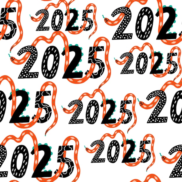 El tema de la serpiente para el año nuevo 2025