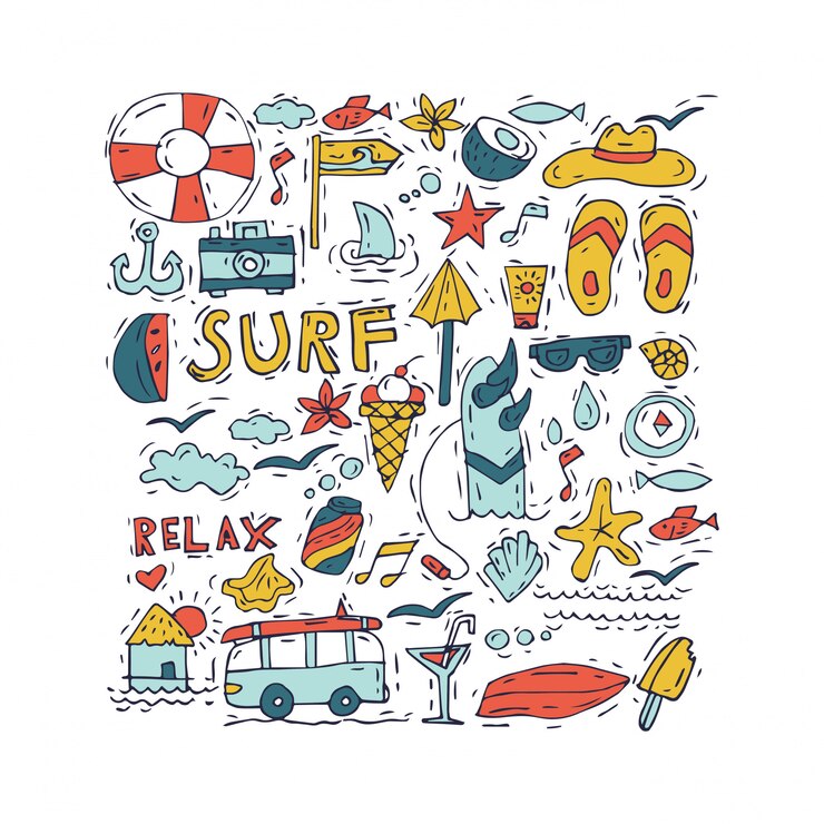 Tema de turismo y vacaciones.