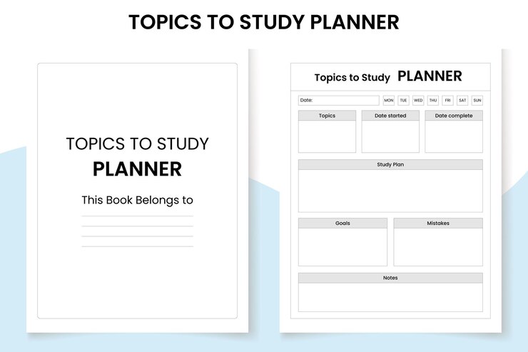 Temas de ensayo de KDP para estudiar Planner 2024 y Amazon