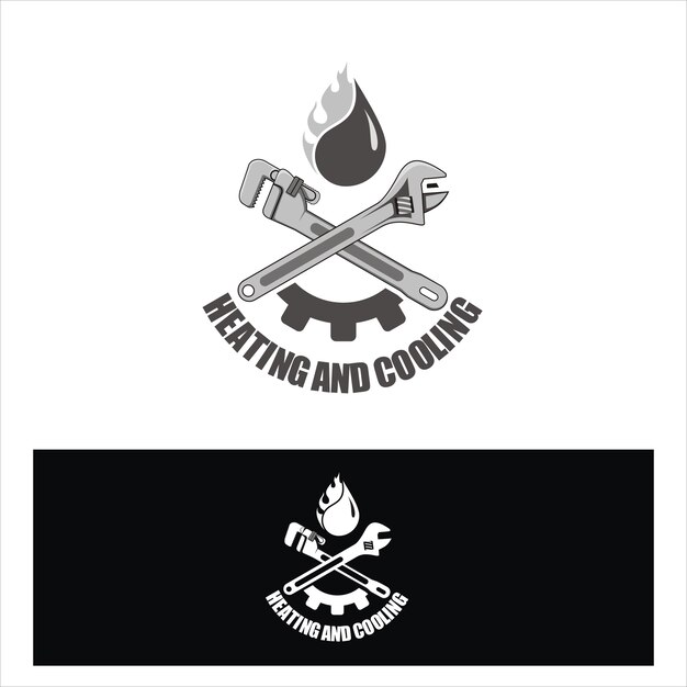 temperatura del logotipo de calentamiento y enfriamiento