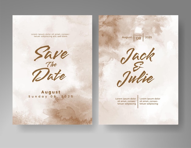 Templata de arte de invitación de fondo para el fondo de la boda