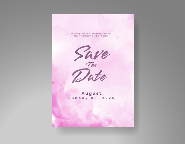 Templata de arte de invitación de fondo para el fondo de la boda