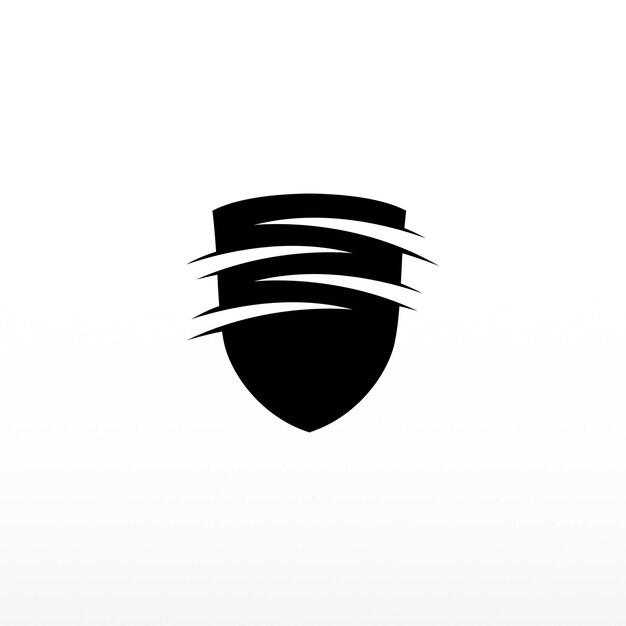 Templata de concepto de diseño de logotipo del escudo Templata del logotipo del Escudo Vector