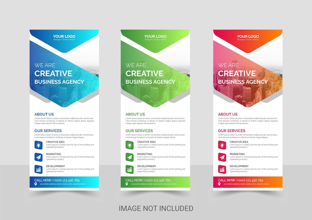 Templata de diseño de banner para negocios corporativos