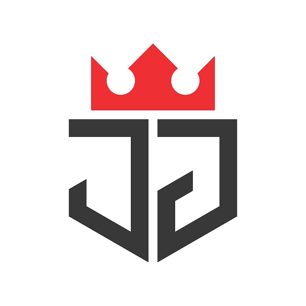 Templata de diseño del logotipo de JJ