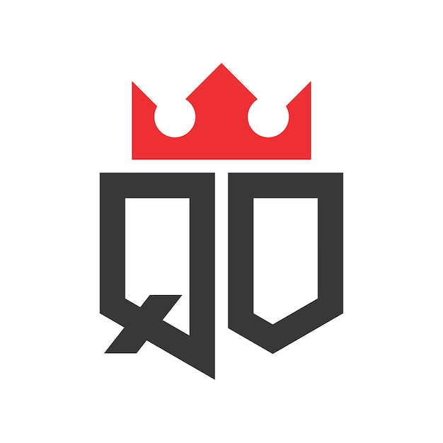 Templata de diseño del logotipo de QO