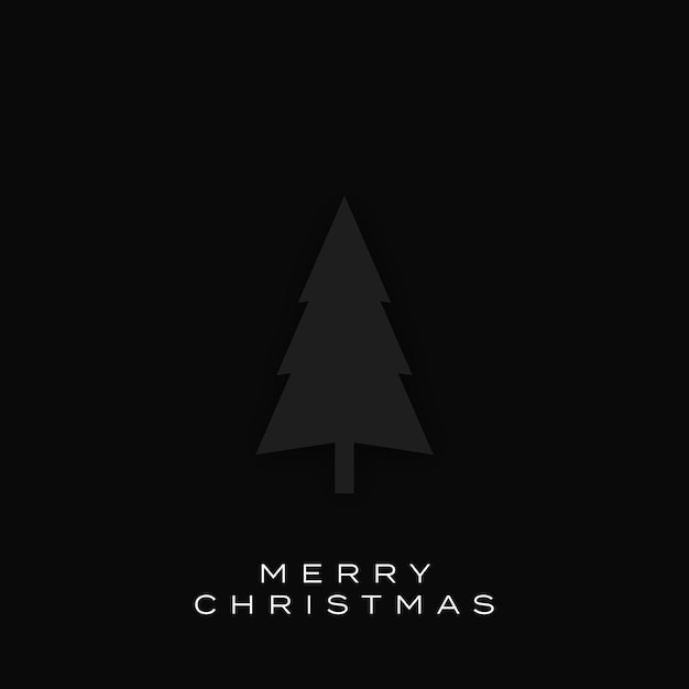 Templata de diseño de post de marketing de redes sociales minimalista de Navidad Diseño editable para Navidad