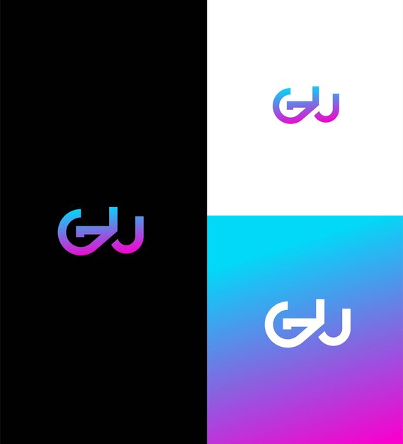 Templata de identidad de marca con la letra GU UG Logo Icon