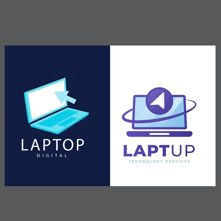 Vector templata de logotipo de tecnología informática diseño de logotipo vectorial de desarrollo de software
