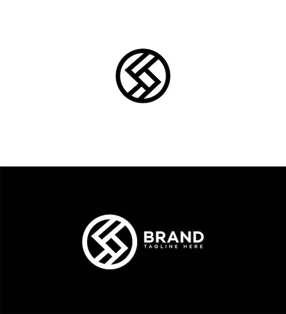 Templata de símbolo de signo de identidad de la letra SO del logotipo del sistema operativo