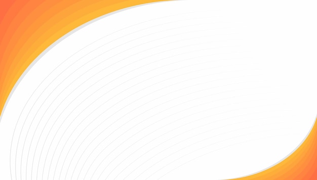 Templata vectorial de fondo Moderno Abstrack premium de color amarillo naranja