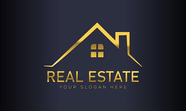 Templo de diseño de logotipos inmobiliarios