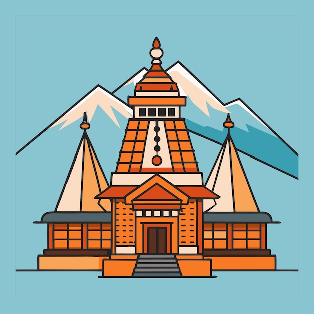 el templo de Kedarnath