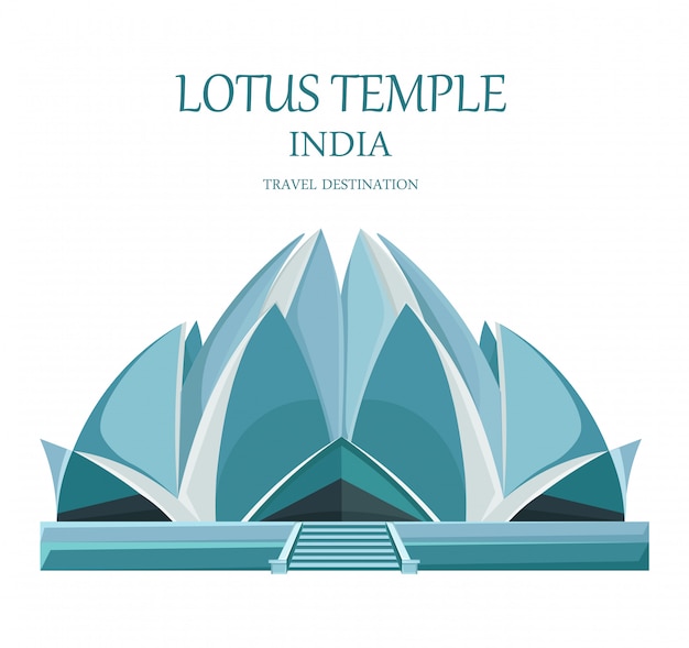 Templo de lotus india