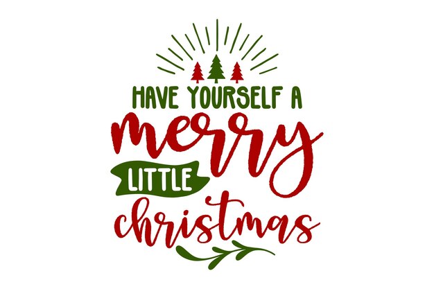 ten una feliz navidad SVG