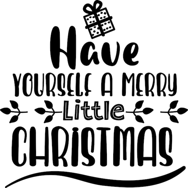 Ten una feliz pequeña Navidad