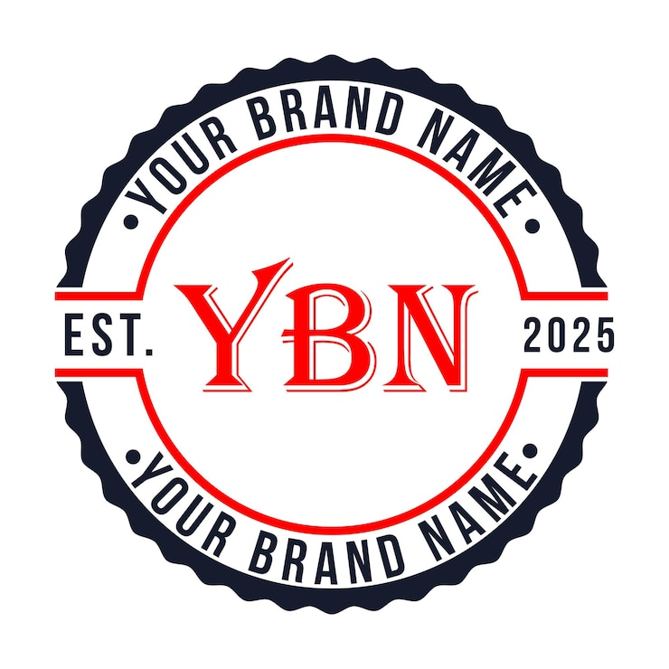 Vector las tendencias del logotipo que definen las marcas de moda