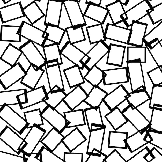 Tendencias vectoriales geometría abstracta patrones monocromáticos
