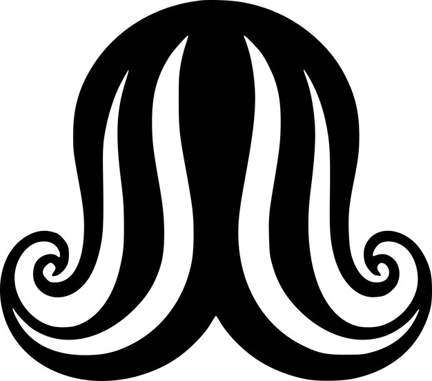 Vector tentaculos de pulpo logotipo vectorial de alta calidad ilustración vectorial ideal para gráficos de camisetas