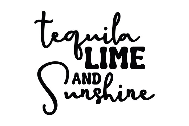 Tequila Lime y Sunshine