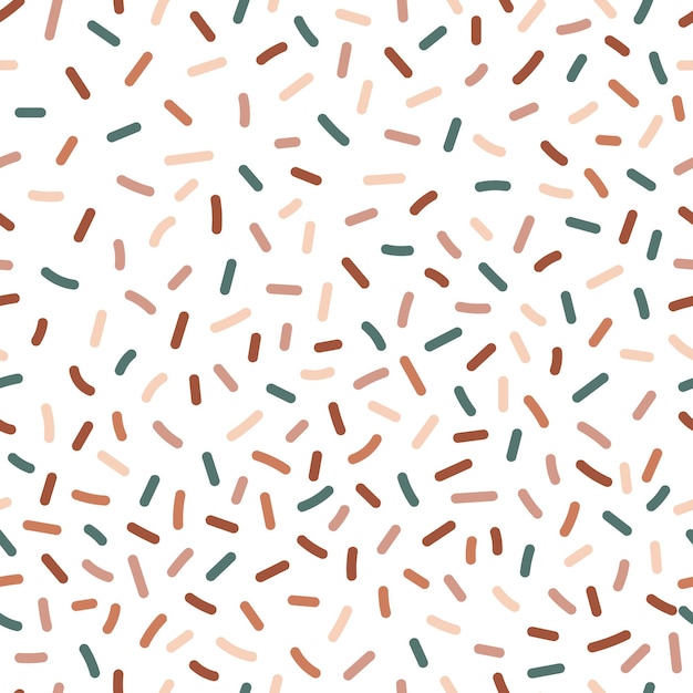 terracota abstracto de patrones sin fisuras, estilo de arte moderno creativo vector de moda