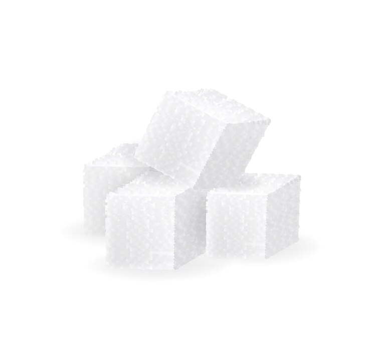 Vector terrones de azúcar gran diseño para cualquier propósito fondo abstracto ilustración 3d ilustración vectorial