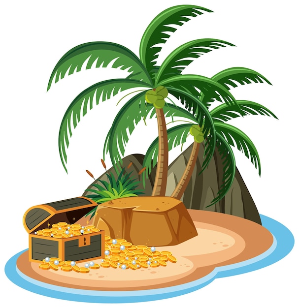 Tesoro en la isla aislada