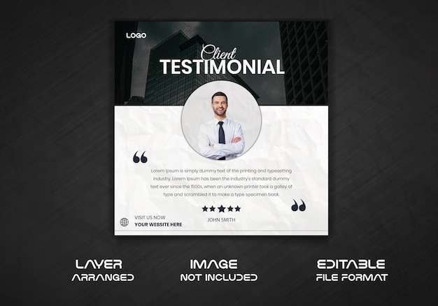 Testimonio de un cliente en las redes sociales