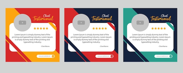 Testimonios de clientes o comentarios de clientes en las redes sociales