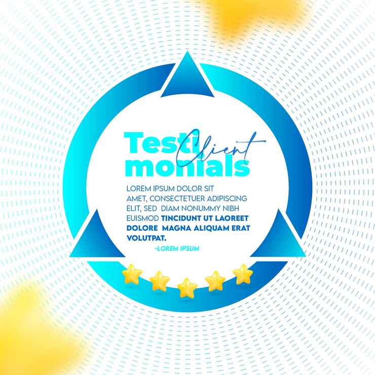 Testimonios de clientes post de Instagram y diseño de banners de redes sociales