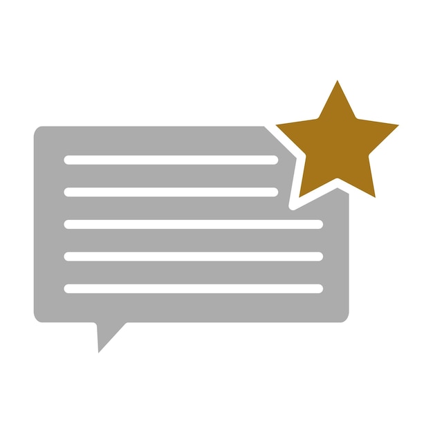 Testimonios de diseño vectorial Estilo del icono