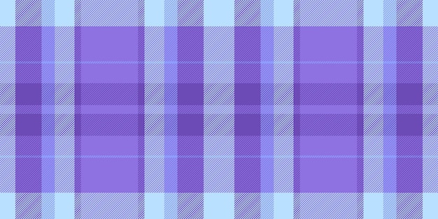 Textil de franela a cuadros de tarjeta de Navidad de fondo de tartan sin costura de patrón inglés vector de textura de tela en índigo y colores claros