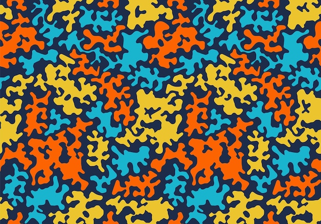 Textil militar de camuflaje para uniforme Como material texturizado Papel tapiz horizontal o ropa estampada