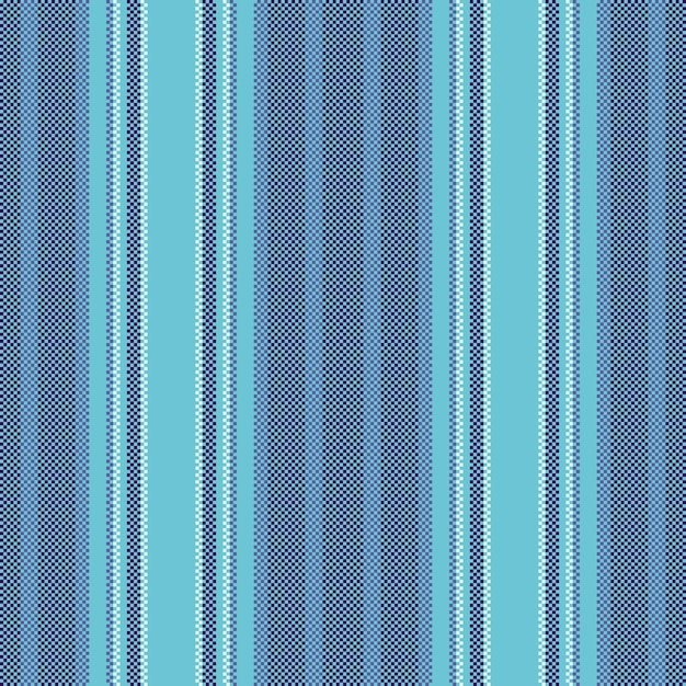 Textil de rayas sin costuras de fondo de tela con líneas de textura vectorial verticales en colores cian y morado
