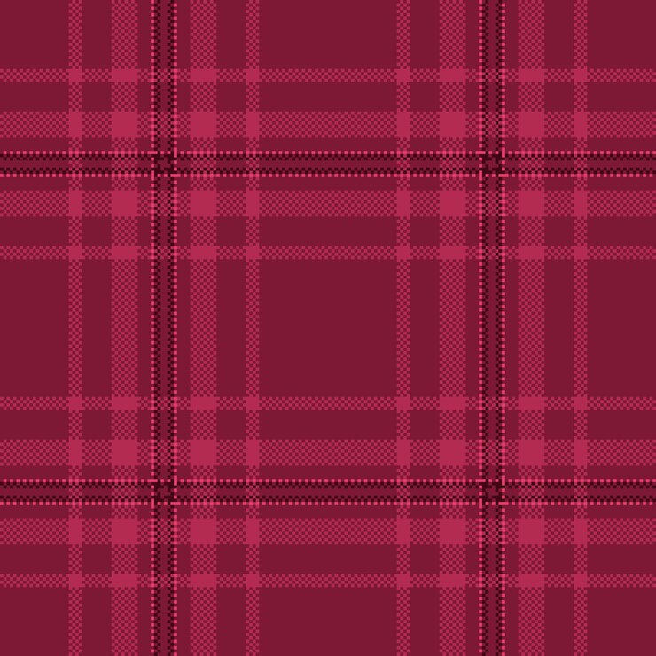 Vector textil de tartan de textura vectorial de patrón con un pliegue sin costuras de tela de fondo