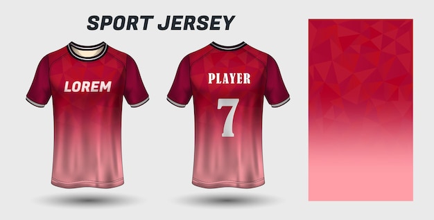 Textil de tela de diseño de camiseta deportiva