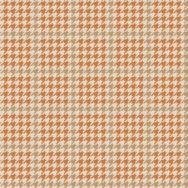 Textil de textura vectorial Tela escocesa de fondo Patrón de cuadros escoceses sin costuras en colores claros y naranjas