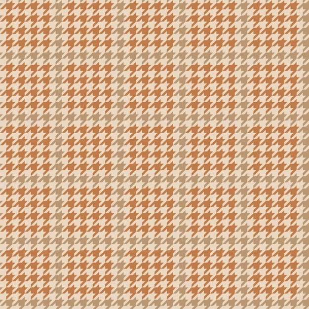 Textil de textura vectorial Tela escocesa de fondo Patrón de cuadros escoceses sin costuras en colores claros y naranjas